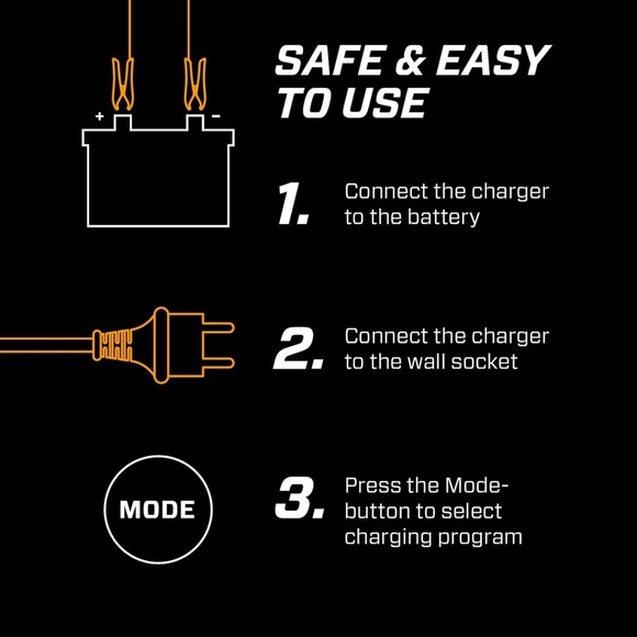 CTEK-40-206 MXS 5.0 Fully Automatic 4.3 amp Battery Charger & Maintainer 12V 🔋 - Picture 3 of 9